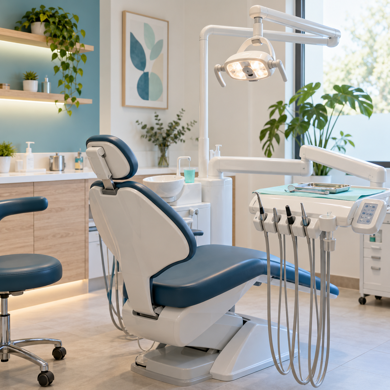 Unidad dental lista para atender